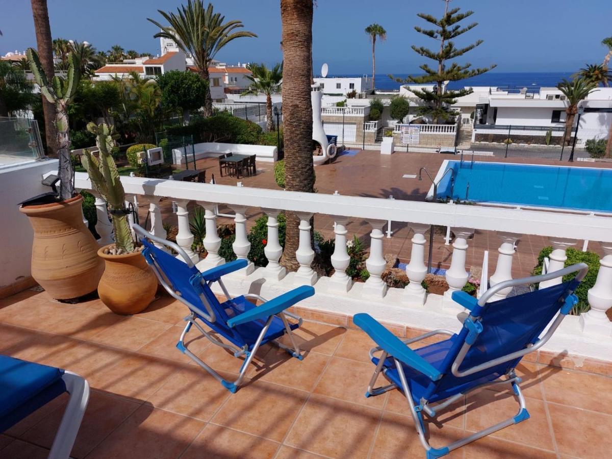 First Line Villa Floor Studio Apartment With Amazing Sea View Air Conditioned Just 50M From The Beach Адехе Екстериор снимка