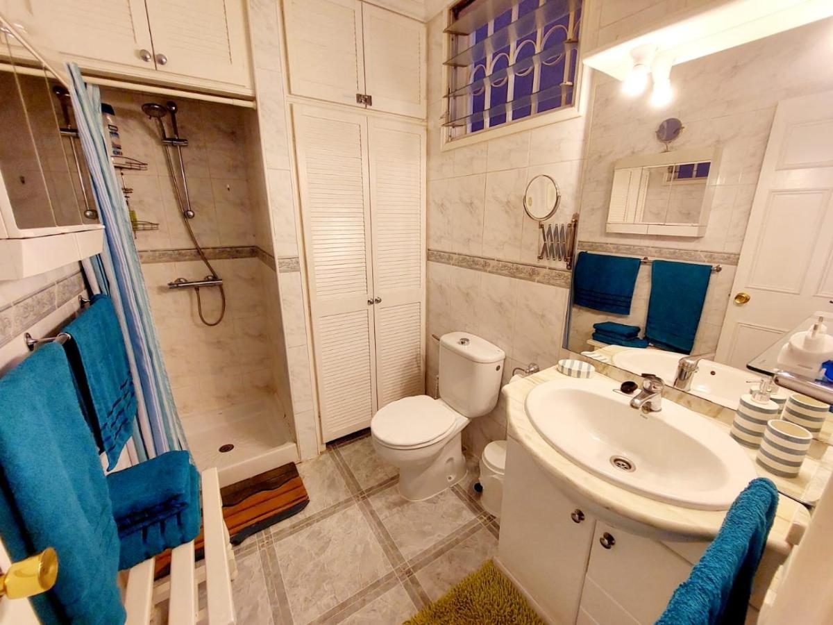First Line Villa Floor Studio Apartment With Amazing Sea View Air Conditioned Just 50M From The Beach Адехе Екстериор снимка